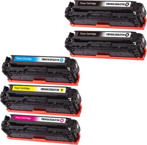 Image du produit Hermex Cartouches de toner Canon i-SENSYS LBP-5050 compatibles (M, Y, CF, C)