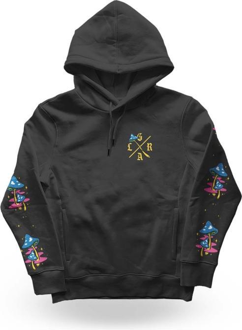 Actual product image Loose Riders Shroom Skull Hoodie (XL)