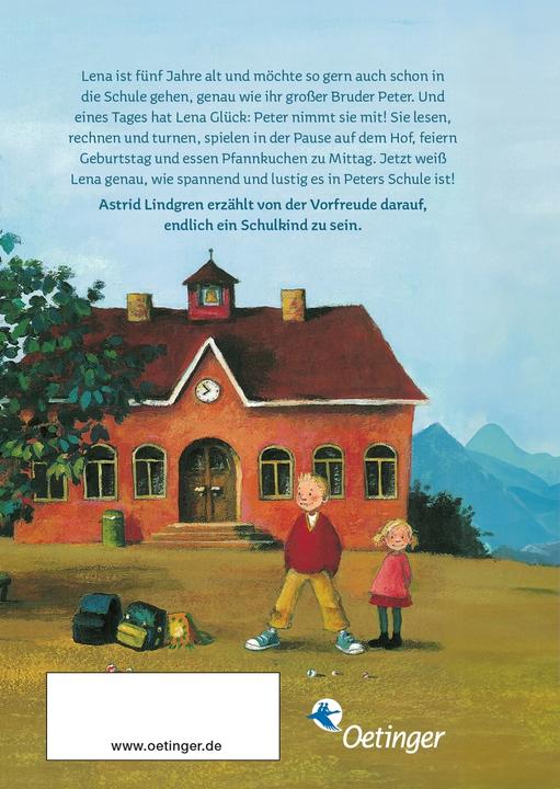 Actual product image Ich will auch in die Schule gehen (German, Astrid Lindgren, 2024)