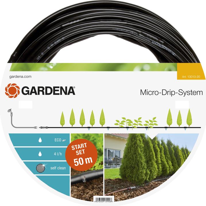 Gardena MDS Start-Set Pflanzreihen L (Tropfbewässerung Set)