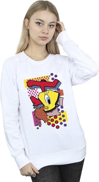 Immagine prodotto Looney Tunes Tweety Pop Art Felpa Donna (M)