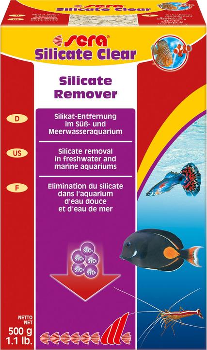 Produktbild Sera Silicate Clear (400 l, Süsswasser, Meerwasser)