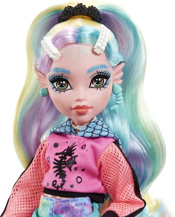 Image du produit Monster High Lagoona Blue Doll With Pet And Accessories (Poupée bleue avec animaux et accessoires)