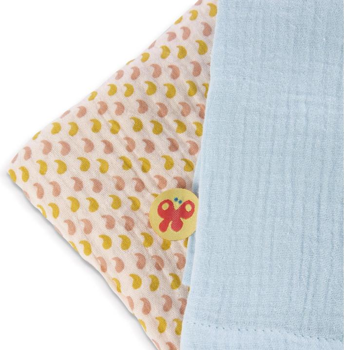 Actual product image NICI Griffin bunny Hopsali with set of 2 muslin cloths (60 cm, 6 cm)
