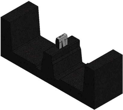 Actual product image Van der Valk Solar Systems 729622 Rubber base / ballast carrier for flat roof mounting ValkPro+ L10 (Solar system mounting material)