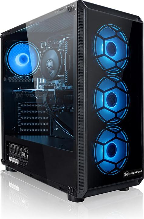 Produktbild Megaport Gaming PC Intel Core i5-10400F • GeForce GTX1660 • 1003-DE (Intel Core i5-10400F, 8 GB, 250 GB, GeForce GTX 1660)