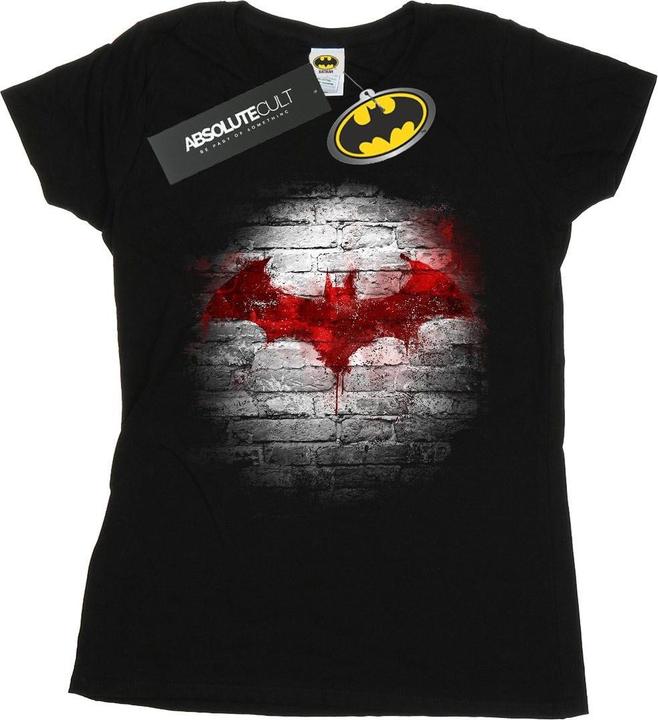 Batman Logo Wall TShirt aus Baumwolle