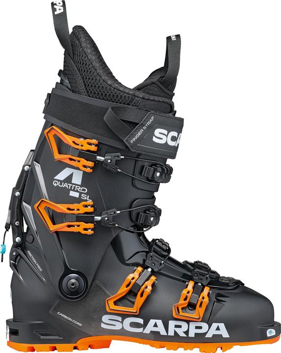 Actual product image Scarpa 4-Quattro SL Black Orange 2023 (26.5)