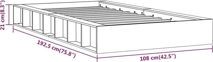 Actual product image VidaXL Kaine (90 x 190 cm)