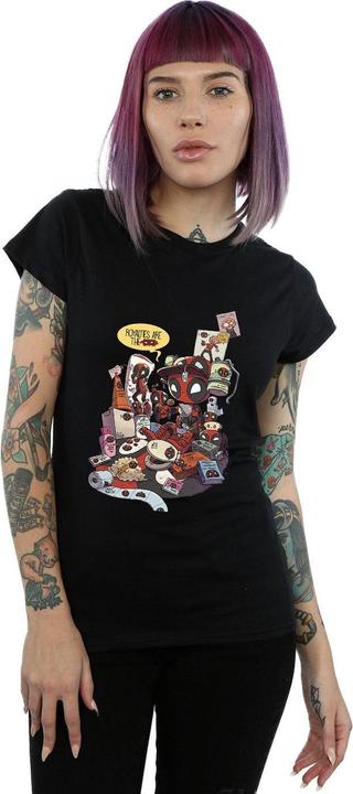Image du produit - T-shirt DEADPOOL MERCHANDISE ROYALTIES - Femme (M)