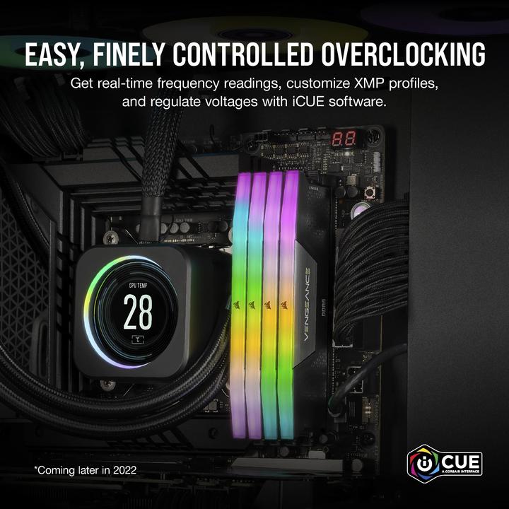 Produktbild Corsair Vengeance RGB (2 x 24GB, 6000 MHz, DDR5-RAM, DIMM)