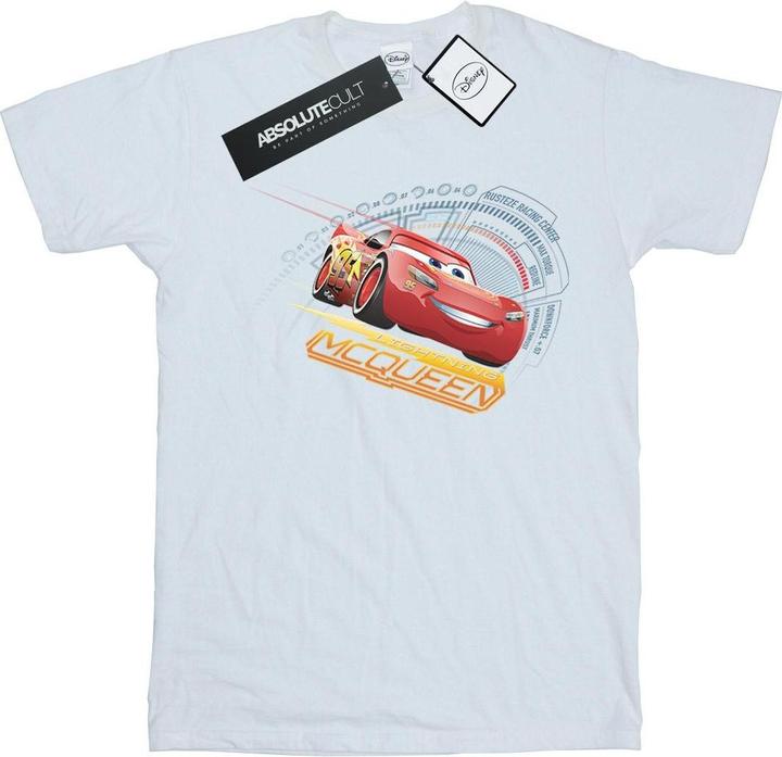 Actual product image Cars Girls Lightning McQueen Cotton T-Shirt (152, 158)