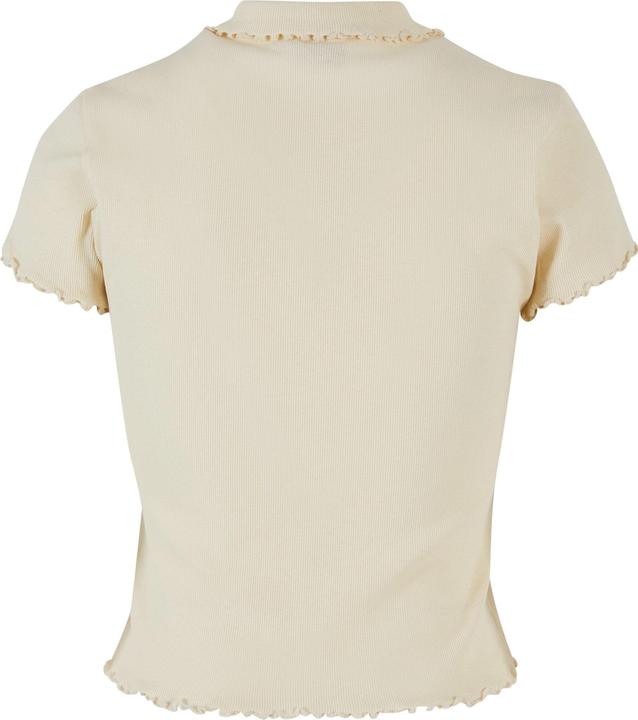 Actual product image Urban Classics Ladies Rib Polo Tee (M)