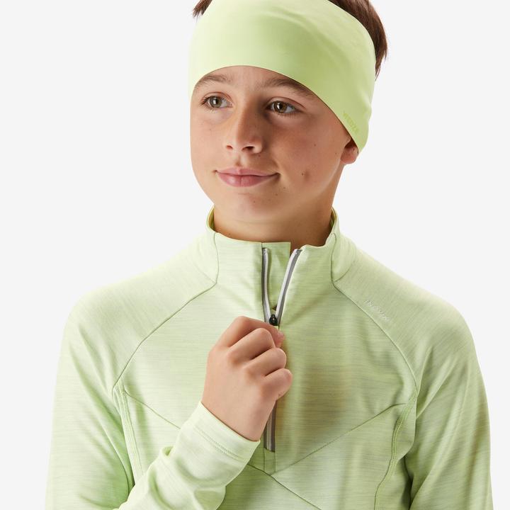 Image du produit Inovik Maillot de ski de fond enfant manches longues - XC S TS 100 jaune (140)