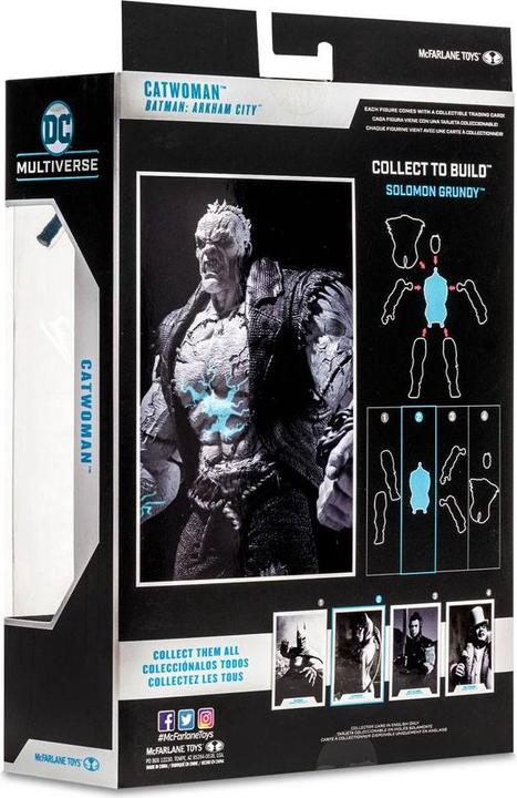 Actual product image McFarlane DC Gaming figurine Build A Catwoman Gold Label (Batman: Arkham City) 18 cm