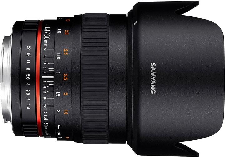 Immagine prodotto Samyang 50 mm f/1,4 Canon EF (Canon EF, Full-frame)