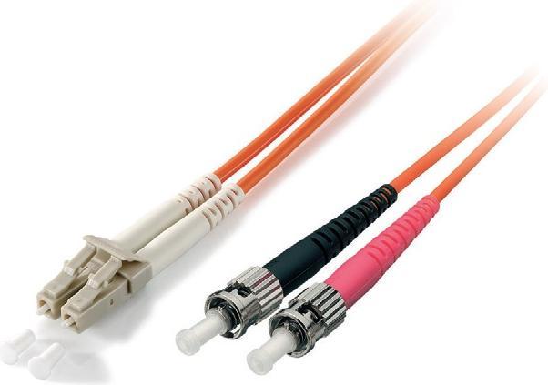 Image du produit equip Câble patch à fibres optiques LC->ST monomode duplex OS2 ge (CAT6, 1 m)