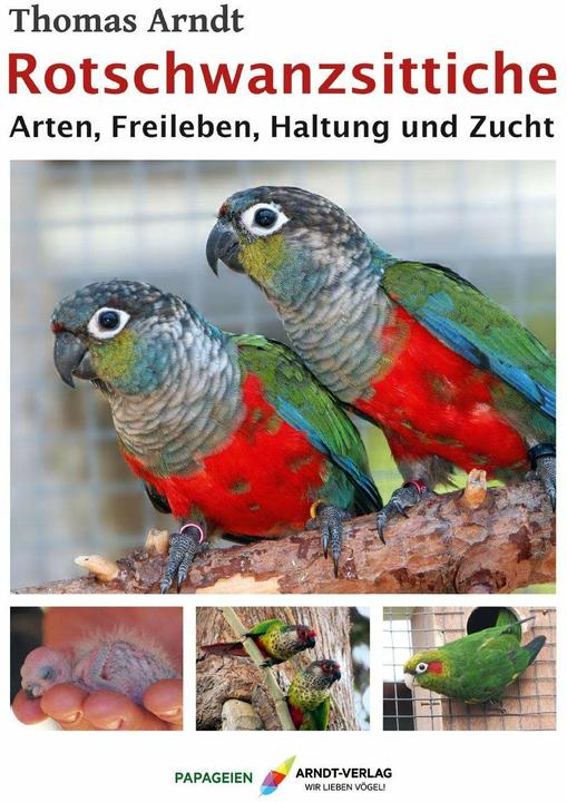 Actual product image Rotschwanzsittiche (German, Thomas Arndt, 2022)