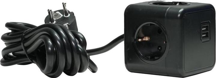 Immagine prodotto MicroConnect Power Cube Duo USB & Power, 3m (3 x, 3 m)