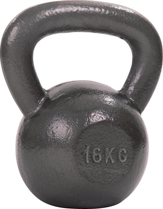 Produktbild Sport-Thieme Kettlebell Hammerschlag, lackiert, Grau (1 x 16 kg)