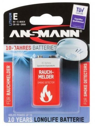 Actual product image Ansmann E-block (1 pcs., 9V Block, 1100 mAh)