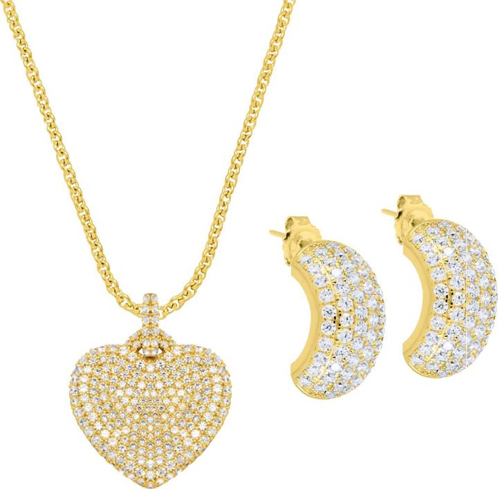 Produktbild Candy Schmuckset Erin, 925 Sterling Silber, vergoldet (925er Sterlingsilber)