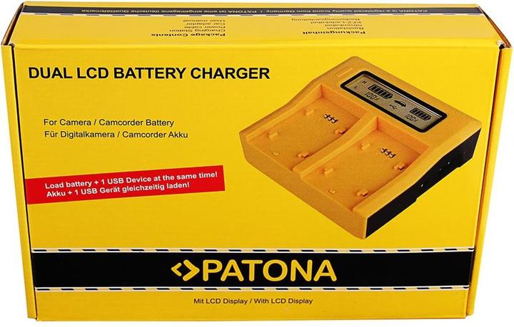 Image du produit Patona Chargeur LCD double (Chargeur)