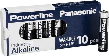 Produktbild Panasonic Powerline Industrial Alkaline (10 Stk., AAA)