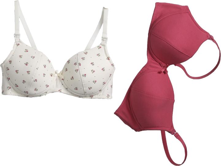Vertbaudet Bio-Kollektion: 2er-Pack Still-BHs ohne Bügel