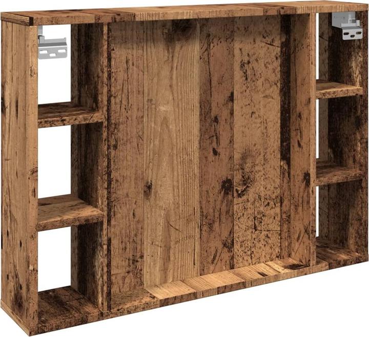 Actual product image VidaXL Mirror cabinet with LED light optics (76 x 15 x 55 cm)