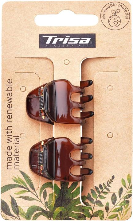 Produktbild Trisa Haarklemme We Care 2.4 cm tortoise 2 Stück (2 Stk.)