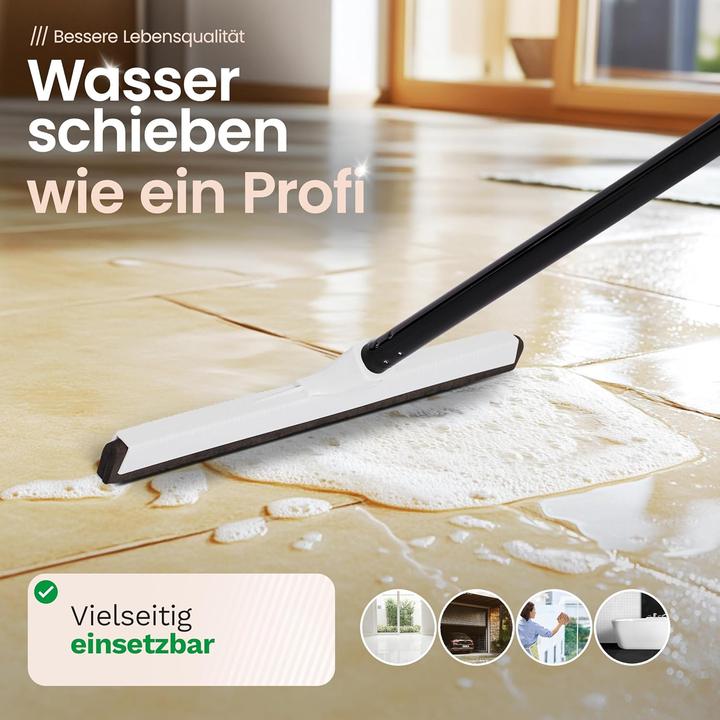 Immagine prodotto Novaliv 5X Wasserabzieher Boden Dusche Auto mit Teleskop Kunststoff 43cm Duschabzieher Abzieher Dusc