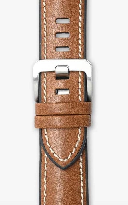 Actual product image Strap Studio Novonappa Hybrid (41 mm, Leather, Galaxy Watch 3)