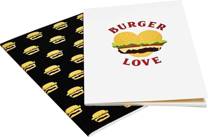 Immagine prodotto Mister Tee Libro di esercizi sull'amore Burger 2-Pack (Confezione da 2, Taglia unica)