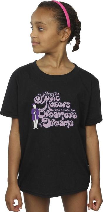 Produktbild Willy Wonka & the Chocolate Factory Dreamers Text TShirt Mädchen (140, 146)