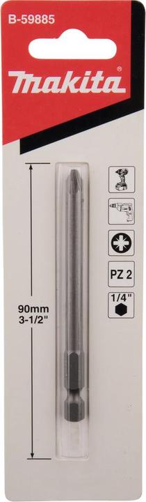 Actual product image Makita Inserto cruciforme PZ2 (PZ2)
