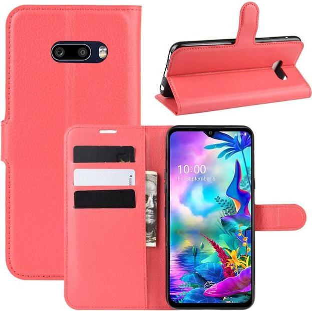 Actual product image MU Classic Litchi Leather Bookcover Series (G8X ThinQ)