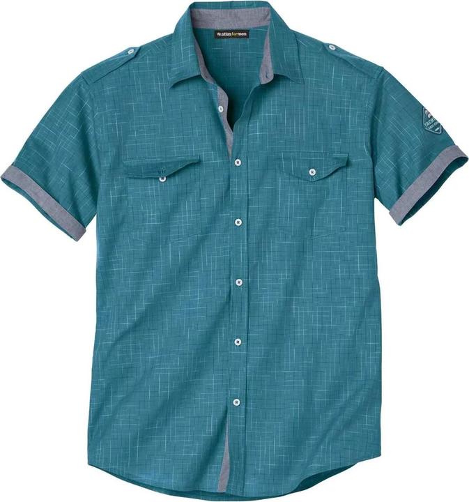 Atlas For Men Popeline Pilot Hemd (5XL)