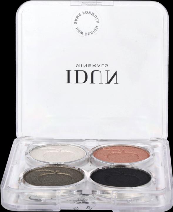 Produktbild IDUN Minerals Palette Eyeshadow Vitsippa (Grün, Pink, Schwarz, Weiss)