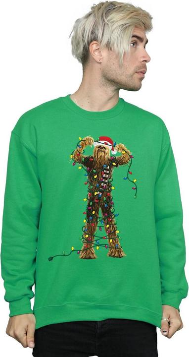 Produktbild Star Wars Chewbacca Christmas Lights Sweatshirt (XXL)