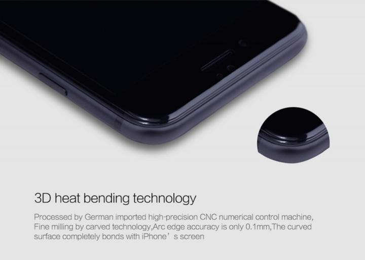 Actual product image Nillkin 3D CP+ MAX Series Protective Glass (1 Piece, Apple iPhone 8 Plus, Apple iPhone 7 Plus)