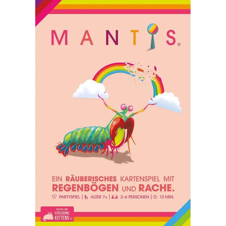 Actual product image Asmodée Mantis (German)
