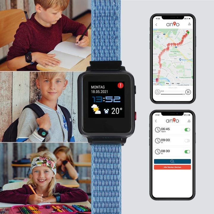 Productafbeelding Anio 5 - Smartwatch voor kinderen (44 mm, 2G)
