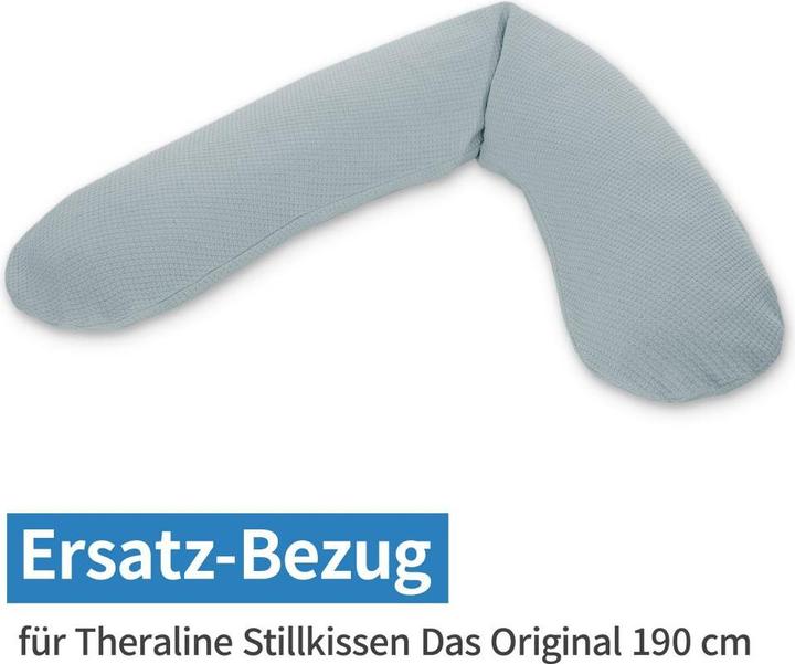 Nebelblau Feinstrick