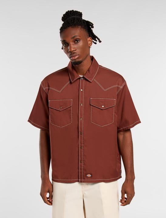 Immagine prodotto Dickies River Ranch Work Shirt Ss Cappuccino (L)
