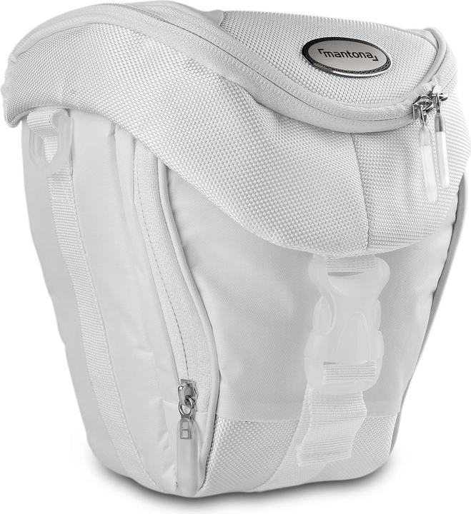 Produktbild mantona Premium Colttasche weiss (Kamera Schultertasche)