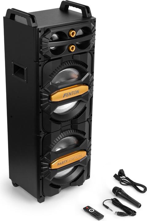 Immagine prodotto Fenton Party speaker - LIVE2102 Partystation met Bluetooth en lichteffecten - Met (Attivo)