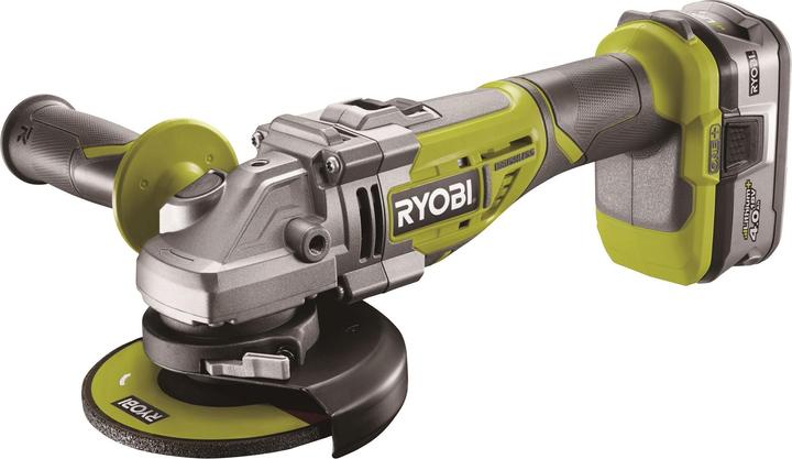 Actual product image Ryobi R18AG7-140S cordless angle grinder (125 mm)