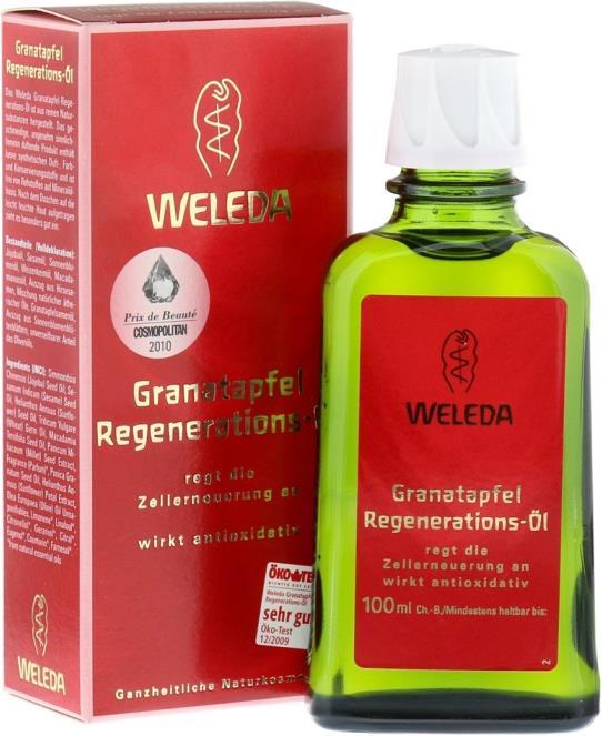 Actual product image Weleda Pomegranate Regeneration Oil (Body oil, 100 ml)