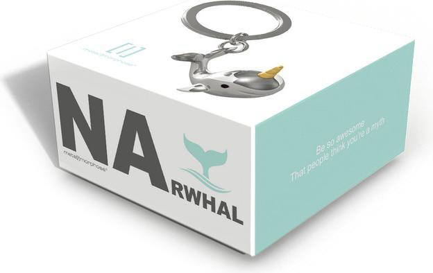 Actual product image MTM Keyring Narwhal